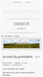 Mobile Screenshot of biovillage.fr